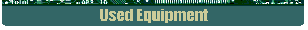 Used Equipment